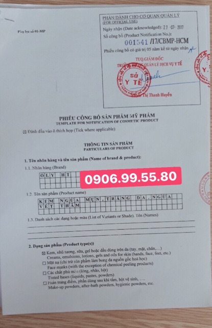 Kem ngừa mụn - trắng da - ngừa vết thâm oly ht 25g (đủ giấy) | BigBuy360 - bigbuy360.vn