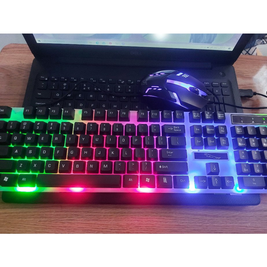 Bộ Bàn Phím + Chuột Gaming G21B Có dây Kèm Chuột Máy Tính LED 7 Màu Giá Tốt Nhất