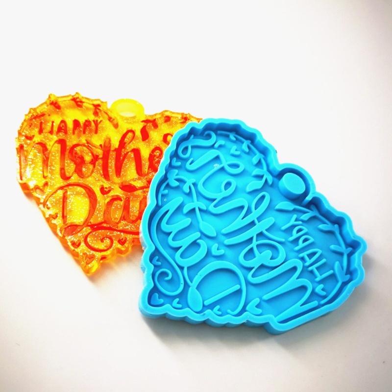 Khuôn Silicone Làm Mặt Dây Chuyền Thủ Công DIY