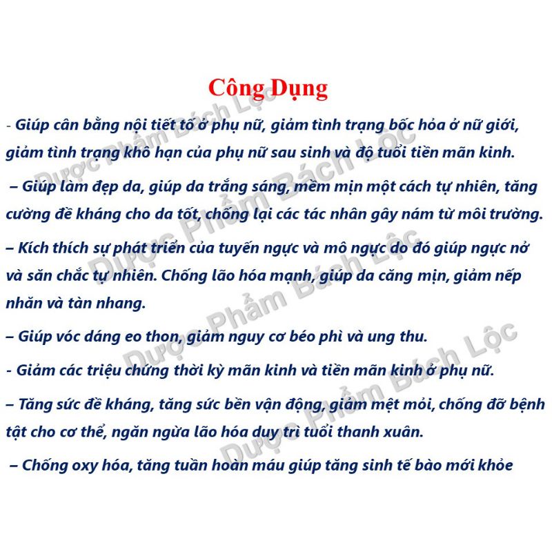 :SÂM TỐ NỮ GOLD.