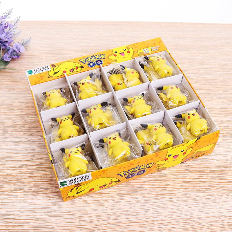 Gôm tẩy hình Pikachu 3D dễ thương