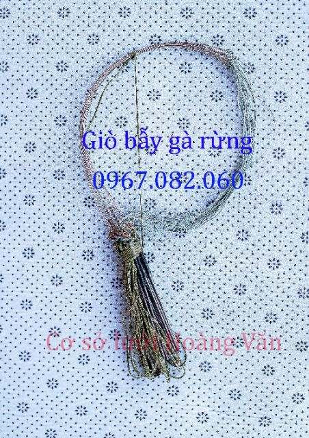 Giảm giá cực sốc 69k bộ GIÒ BẪY GÀ RỪNG