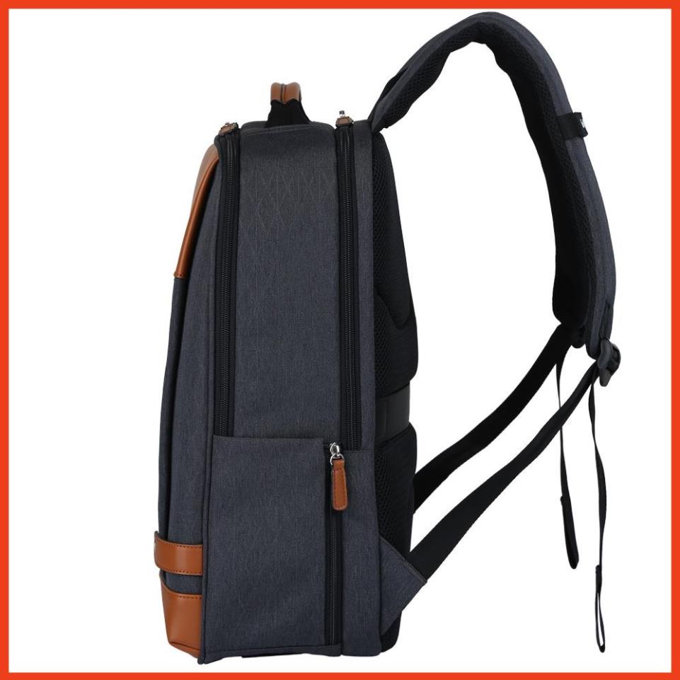 Chính hãng SAKOS Balo Laptop sakos, Balo Thời Trang Phối Da SAKOS MATURA 14 15" NEW 2023