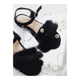 Furry Sandals