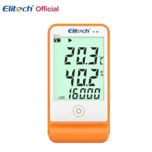 Nhiệt Ẩm Kế Tự Ghi Elitech GSP-6 2018