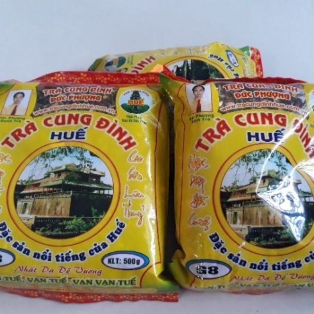 Combor 3 gói trà cung đình Đức Phượng G8