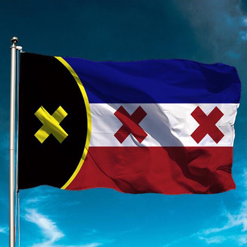 L 'Mmanberg Lmanberg Cờ Hai Mặt Kích Thước