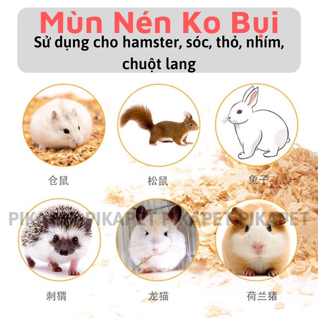 ✅Mùn gỗ lót chuồng thường(1kg)