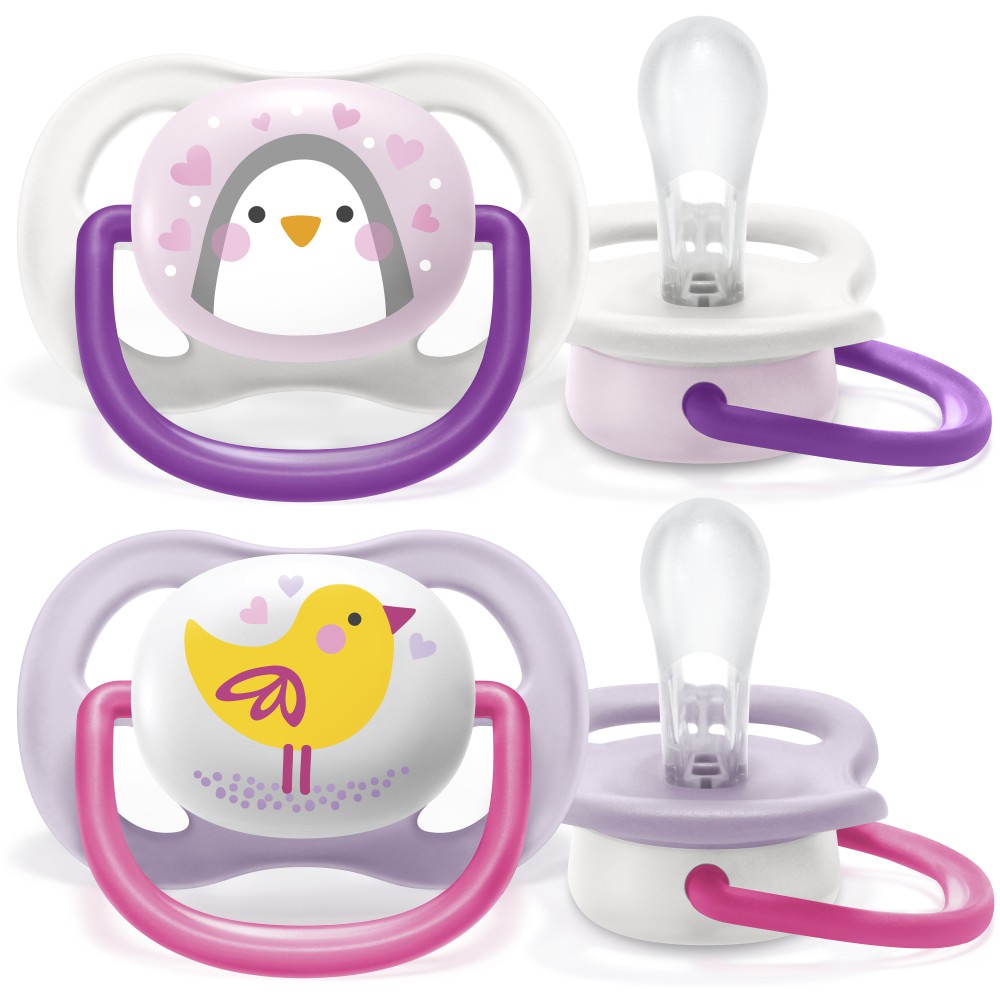 Ti giả avent ultra air animals ( cho bé 0-6 tháng )