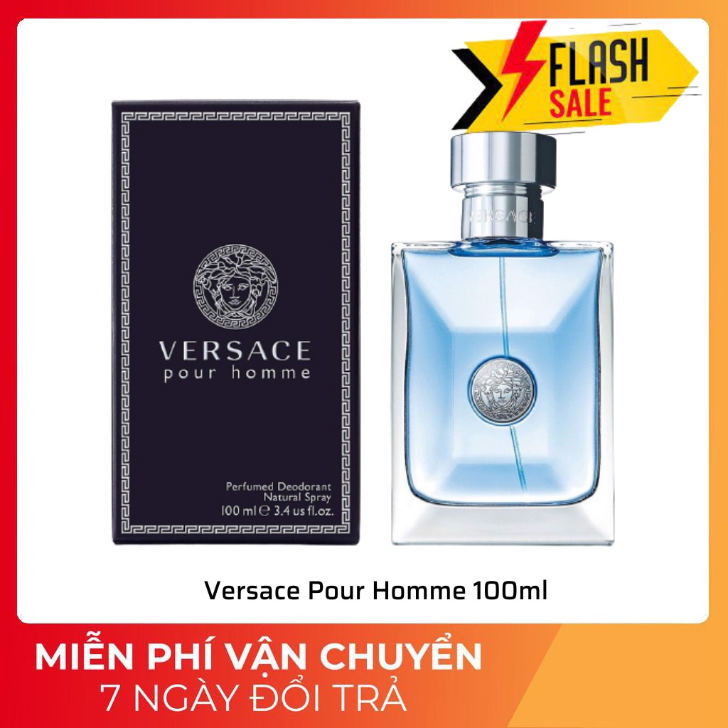 Nước hoa chính hãng cho phái mạnh Versace Pour Homme 100ml