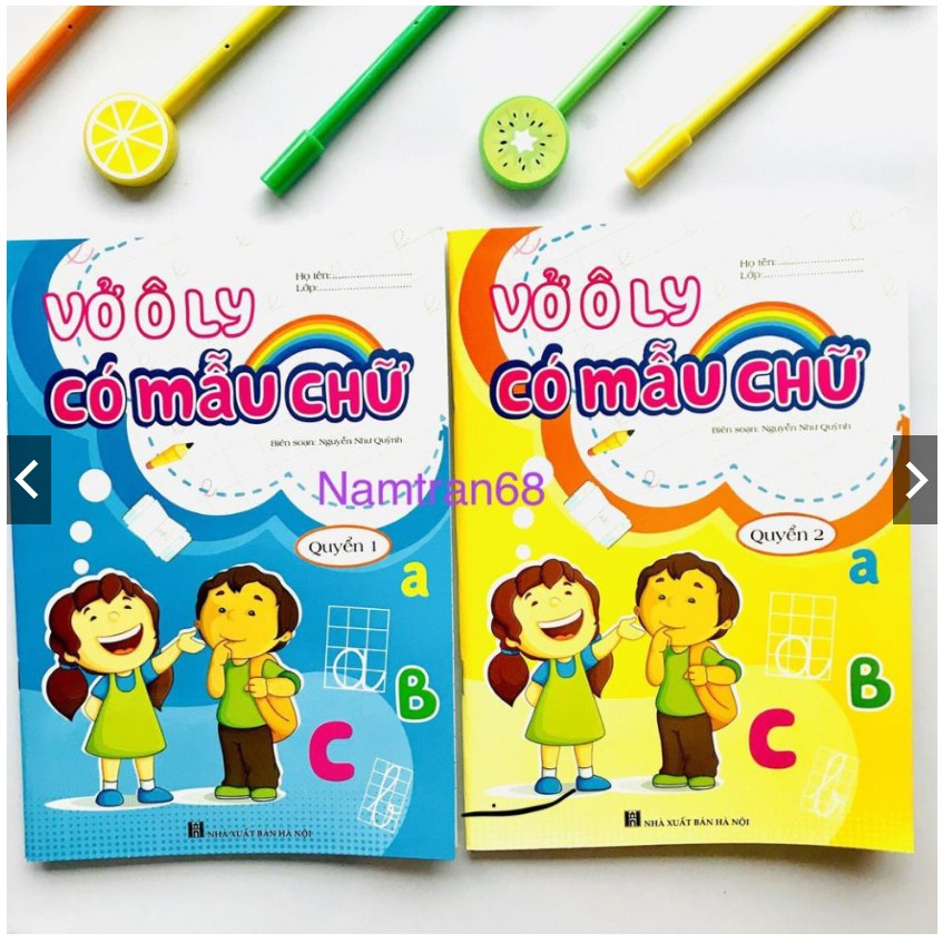 Vở tô chữ -  tô số - tô nét cơ bản- tô chữ hoa - bé tập làm toán - vở ô ly có mẫu chữ sẵn cho bé 3-5 tuổi