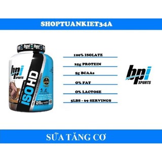 Sữa Tăng Cơ 500gam Whey Protein ISO HD Bpi