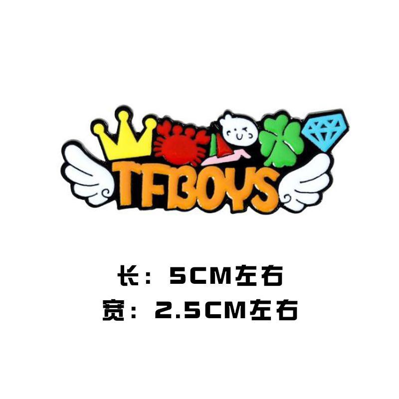 Huy Hiệu Kim Loại In Hình Nhóm Nhạc Tfboys