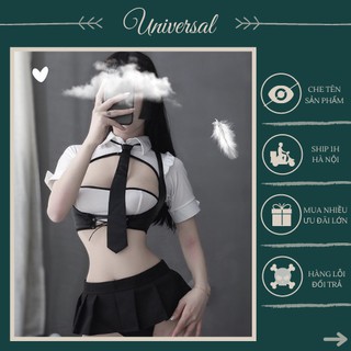 [ Đồ Cosplay Sexy ]❣️❣️FREE SHIP❣️❣️ Đồ Bộ COSPLAY Nữ Thư Kí Nóng Bỏng đầy gợi cảm Freesize 40-60 kg