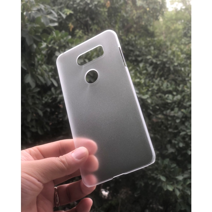 Ốp Điện Thoại PC Cứng Siêu Mỏng Mặt Nhám Cho LG V30 V40 V50 G6 G7 K61