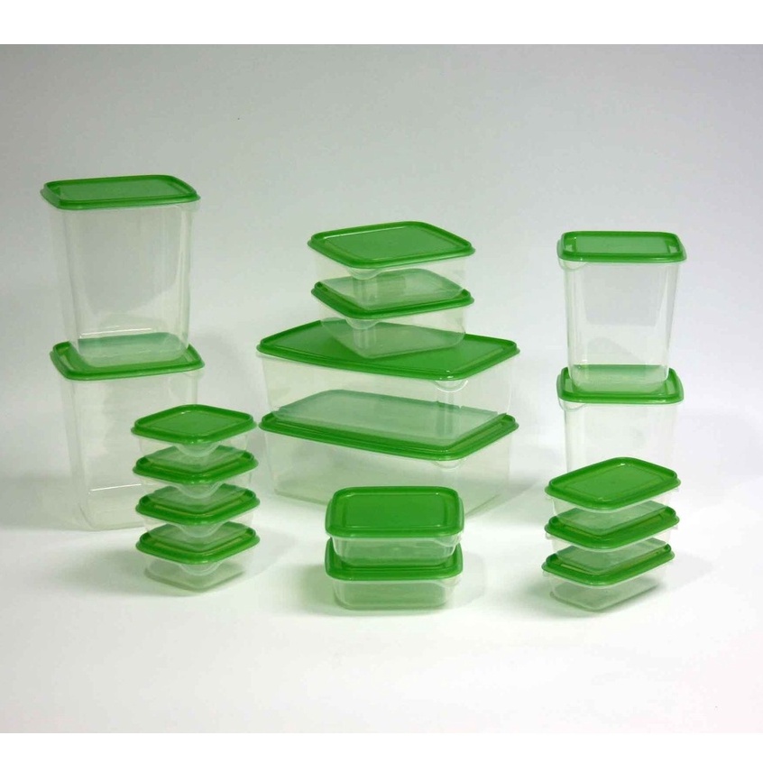 Set 17 Hộp nhựa nhiều size đựng đồ đa năng, tiện lợi, an toàn cho gia đình