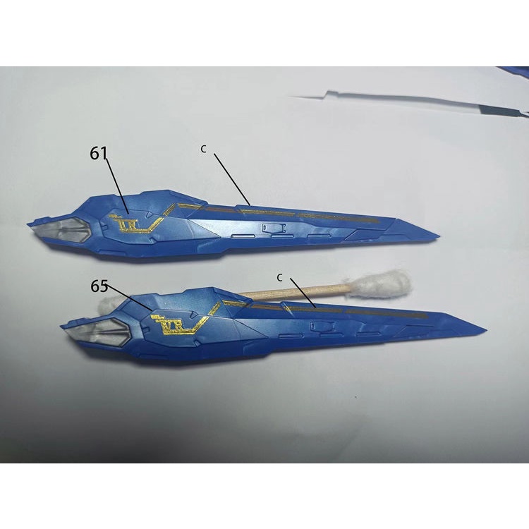 Nhãn Dán Nước Cân Bằng Cao Cấp Amax Studio MB Attack Free  Màu Xanh Dương Linh Hồn