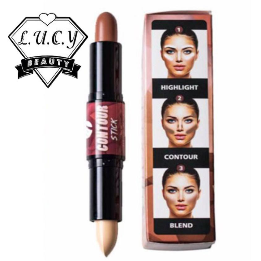 Hàng UK-  Tạo Khối Che Khuyết Điểm Dạng Thỏi W7 Highlight And Contour Stick 4g Chuẩn Auth 100%