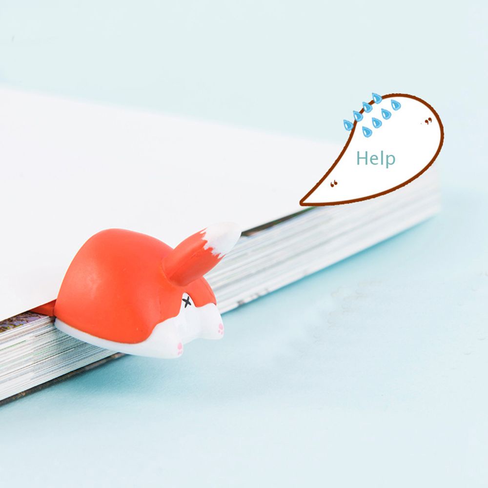 Thẻ đánh dấu trang sách kiểu động vật hoạt hình DIY