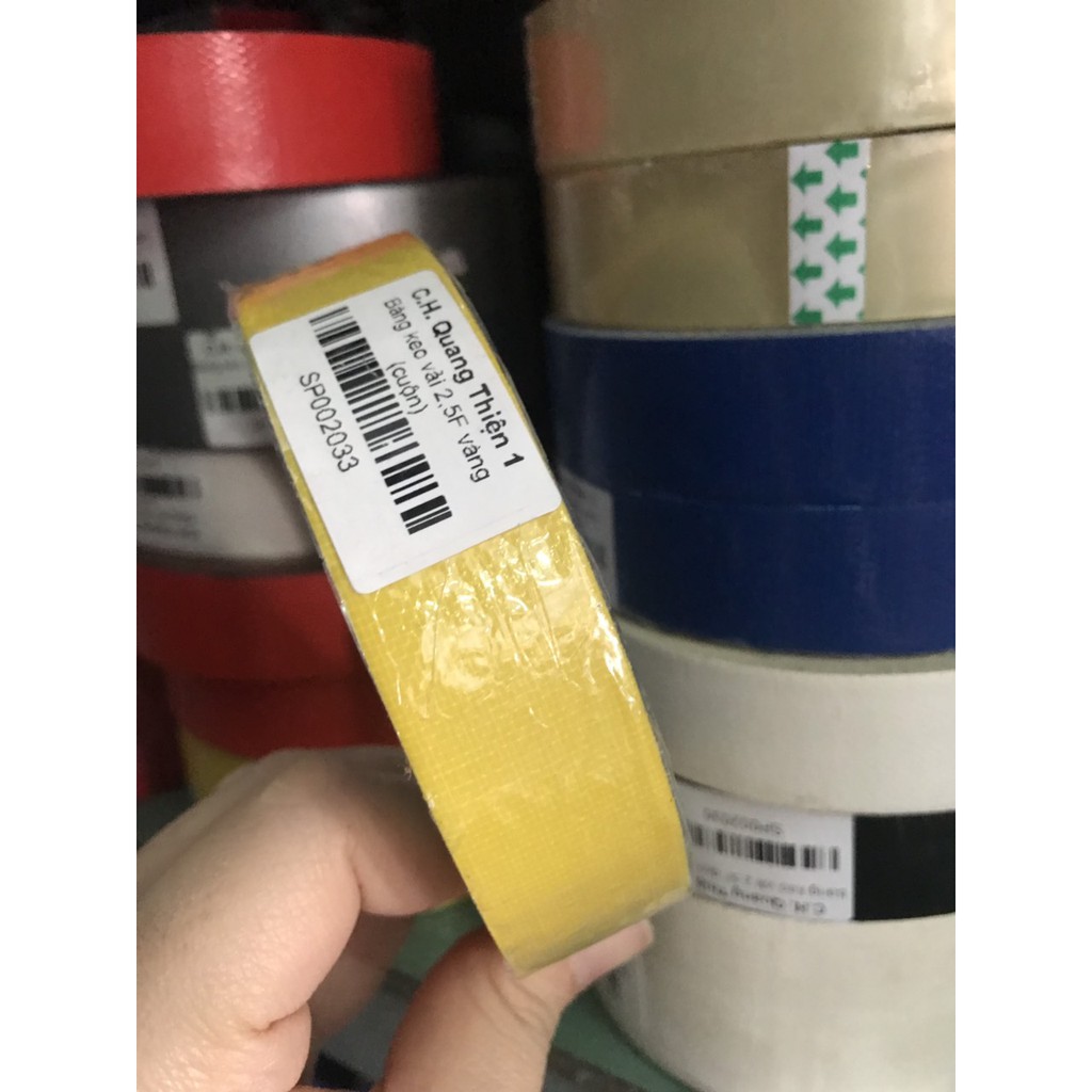 Băng keo vải bản 2,5F )
