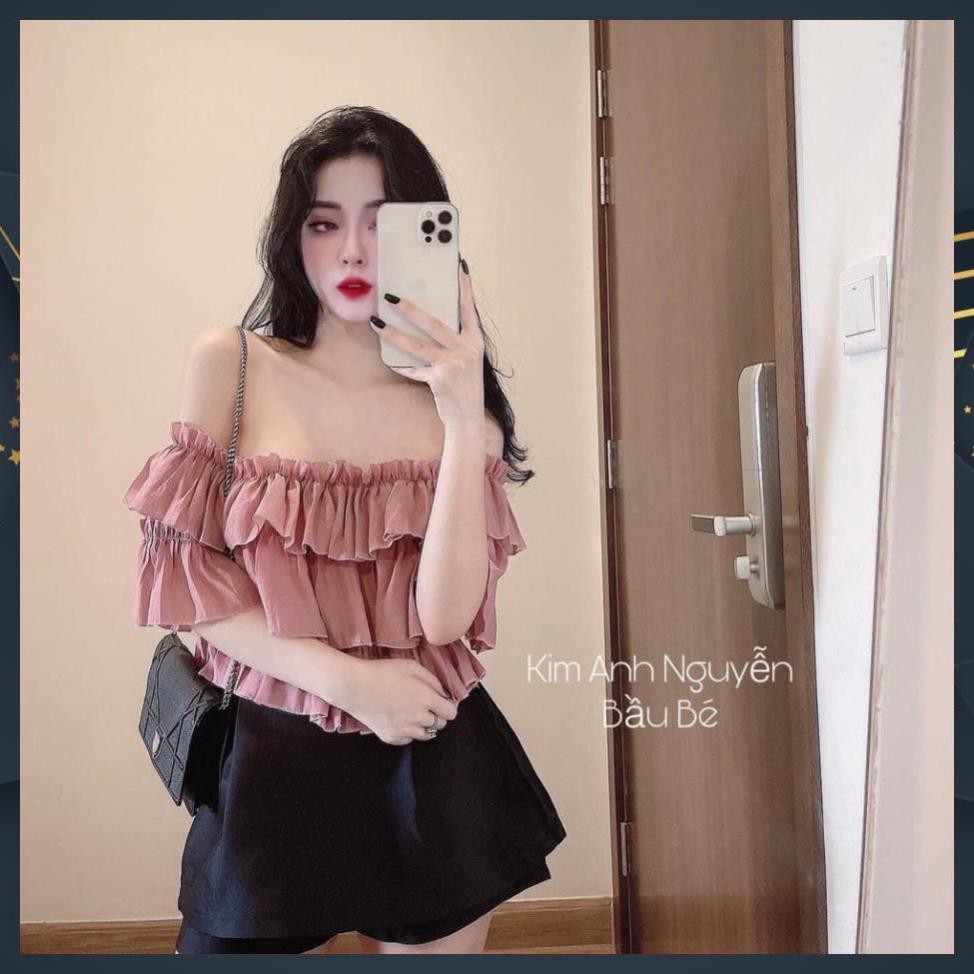 Set Bộ Nữ, Set Chân Váy Xòe Mix Áo Trễ Vai Siêu Xinh Hàng QC Cao Cấp Loại 1 | BigBuy360 - bigbuy360.vn