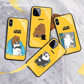 Ốp lưng in hình gấu xinh xắn cho phone 8 plus 6 7 11 12 pro xr xs max - a85