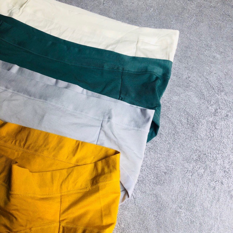 Quần lót nữ cotton trơn lưng vừa Tencel co giãn và thấm hút mồ hôi - kimshop | BigBuy360 - bigbuy360.vn
