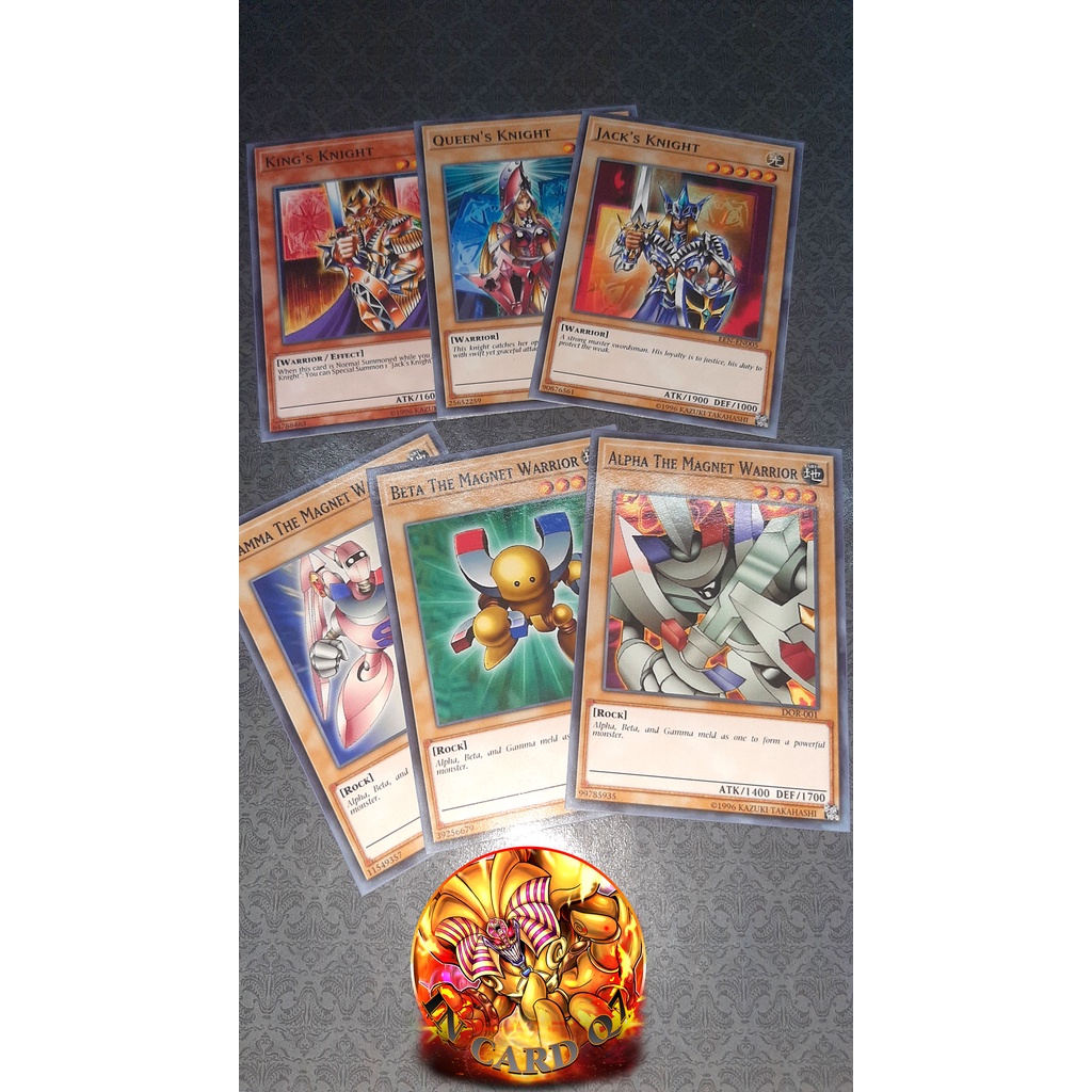 Bài in Yugioh Cán Bóng 2 Mặt Có Bọc v1