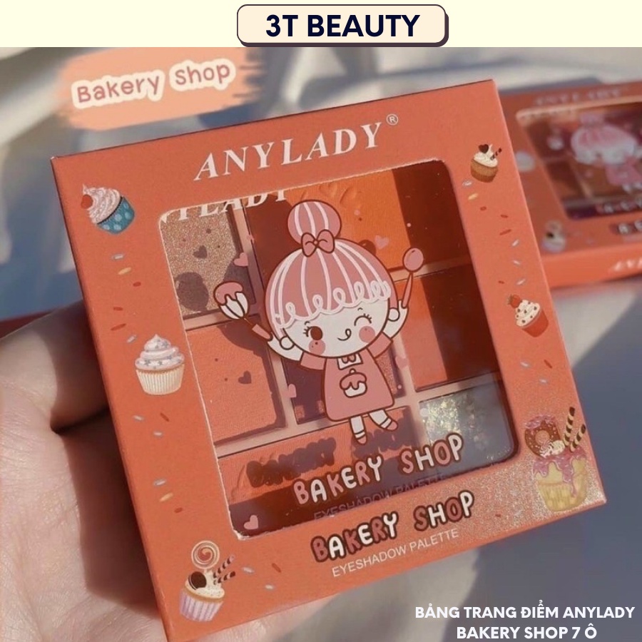 Bảng Trang Điểm AnyLady Bakery Shop 7 Ô