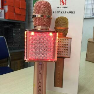 Micro Karaoke Bluetooth YS Có Led Kèm Loa