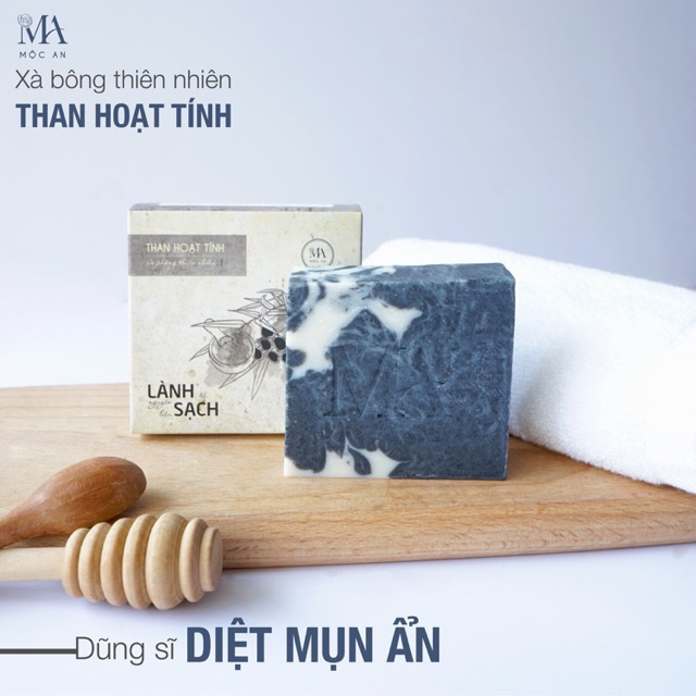 XÀ PHÒNG THIÊN NHIÊN THAN HOẠT TÍNH - MỘC AN