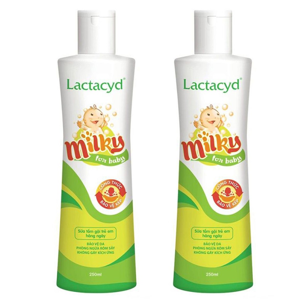 Sữa tắm Lactacyd BB & Milky  cho bé