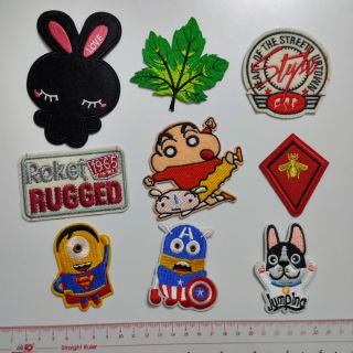 25k một chiếc, Combo 5 chiếc tự chọn, MA2 Sticker  ủi patch ủi  logo ủi