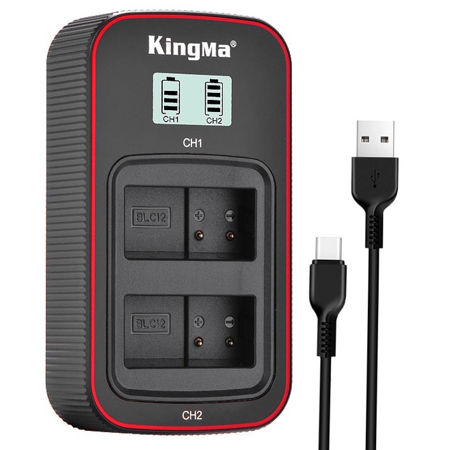 Pin sạc Kingma Ver 3 cho Panasonic DMW-BLC12