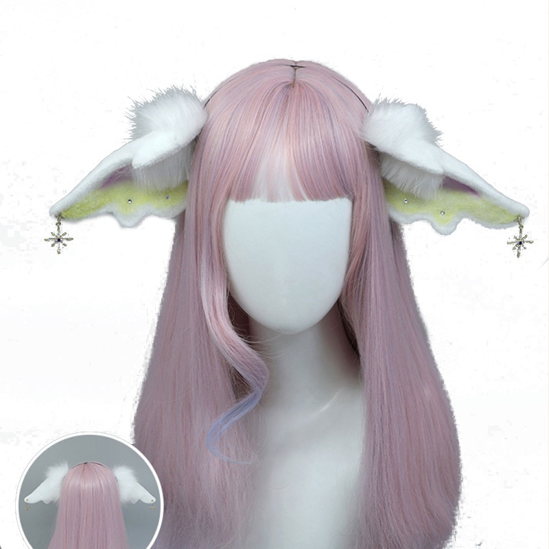 Băng Đô Tai Cừu Nhồi Bông Xinh Xắn Theo Phong Cách Lolita Dành Cho Nữ