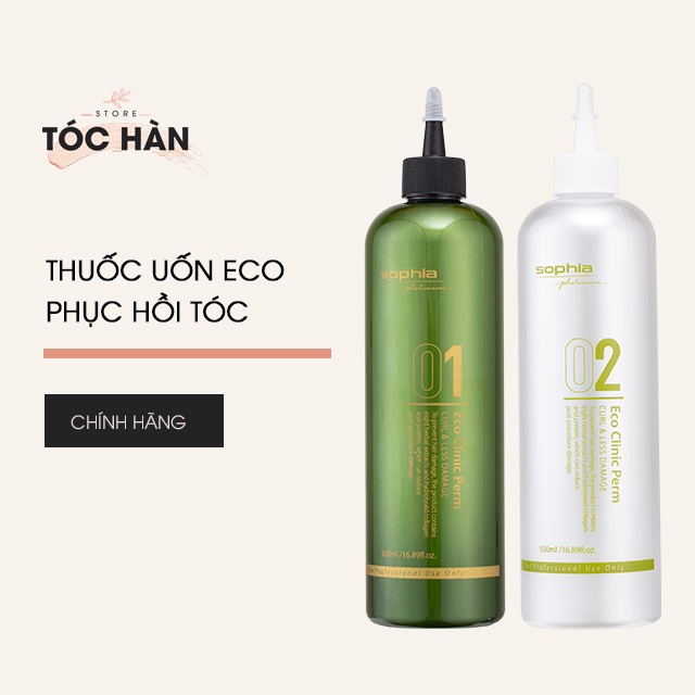 Thuốc uốn tóc Eco Clinic phục hồi tóc Sophia