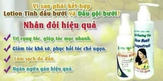 Combo dầu gội,xịt bưở