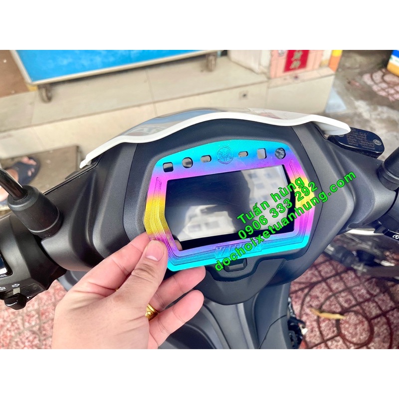 Viền đồng hồ exciter 155/ex155  titan 7 màu - đồ chơi ex 155