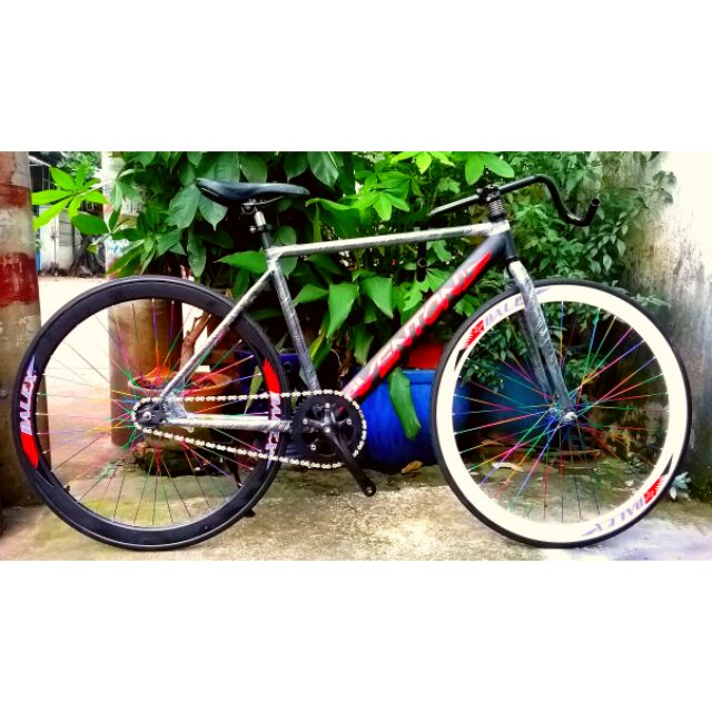 Xe đạp fixed singel aventon new