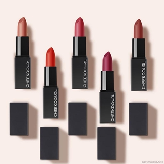 [Hàng mới về] Son môi dạng thỏi vuông màu lì chống thấm nước trang điểm lâu trôi