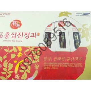 Hồng sâm tẩm mật ong samjang hàn quốc, hộp 8 củ