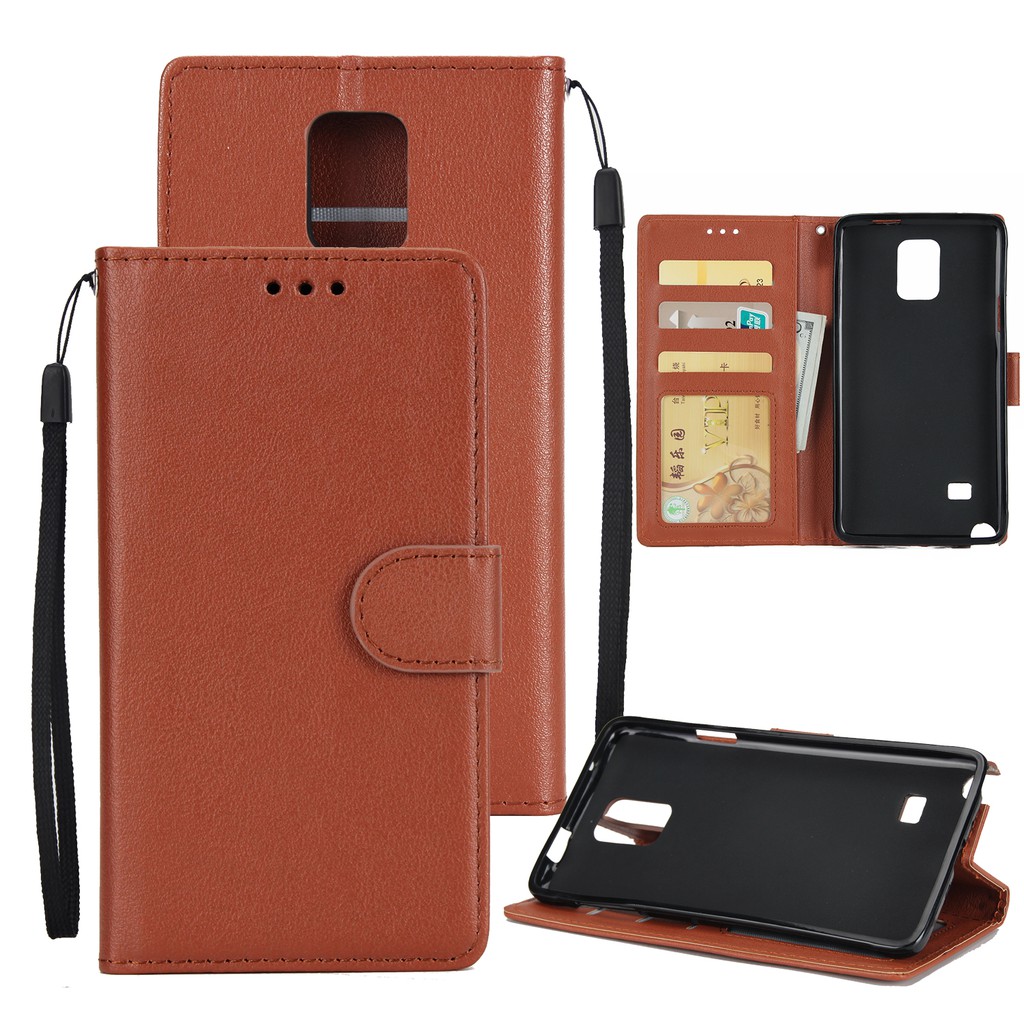 Bao da sang trọng thiết kế đơn giản dành cho Samsung Galaxy Note 4 | BigBuy360 - bigbuy360.vn