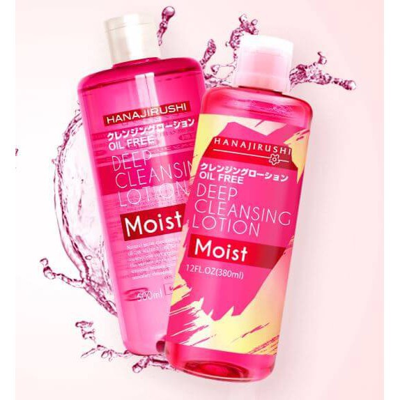 Tẩy Trang Hanajirushi Deep Cleansing Lotion Moist 380ml/99ml | BigBuy360 - bigbuy360.vn
