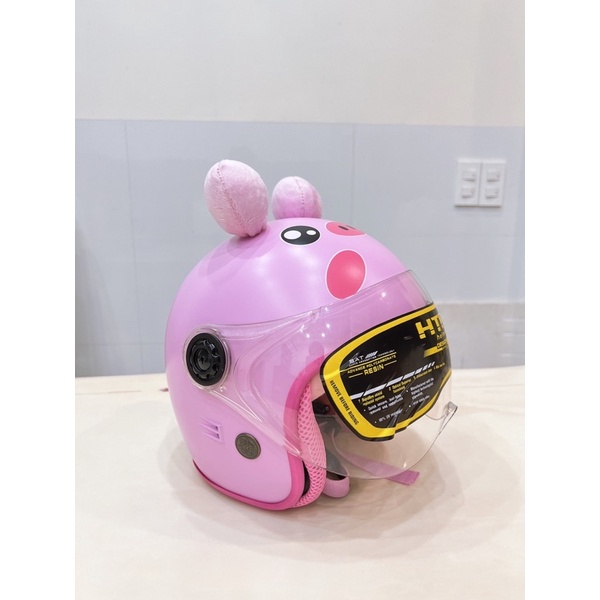 Mũ Bảo Hiểm Trùm Đầu 3/4 Napoli Trẻ Em Có Kính