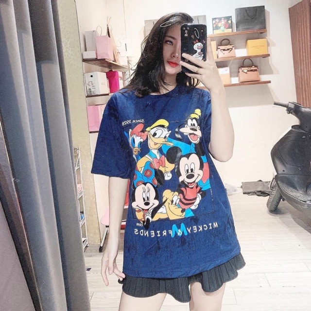 Áo micky phông thái (Huế elly )