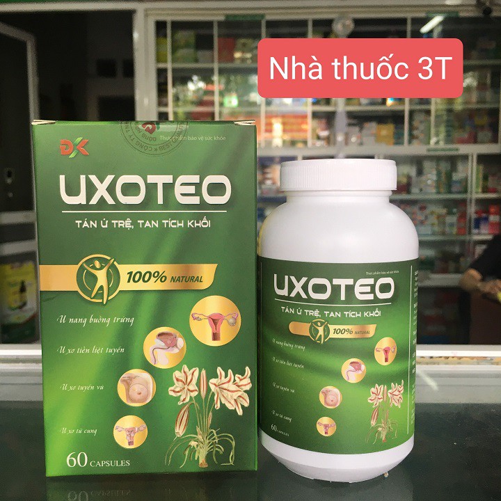 Uxoteo – Dành cho người u xơ tử cung, u tuyến vú, u xơ tiền liệt tuyến, u nang buồng trứng.