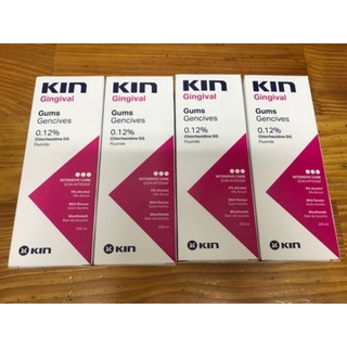 Kin GinGivan nước súc miệng 0.12%Chlorhexidine