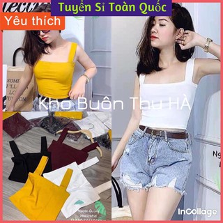 Áo 2 dây bản to hàng loại đẹp [ Có ảnh + video tự quay ]
