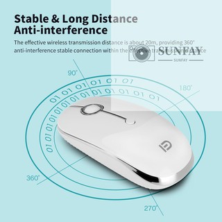 Chuột Không Dây Fd I331D 3 Chế Độ 2000dpi 2.4g Usb Type C Bluetooth 4