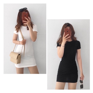 VÁY BODY BASIC TAY NGẮN [GEMI SHOP]